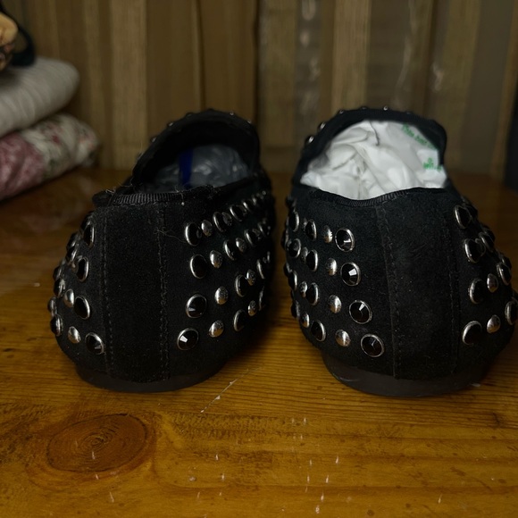 Aldo Montuccio studded Velvet Slip on ( 9) - Picture 3 of 7